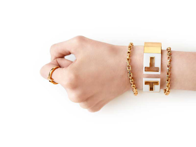 Первые украшения Tiffany T, 2014 год