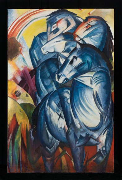 Франц Марк. «Башня синих коней», 1913