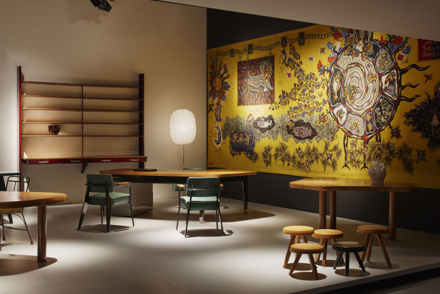 Мебель Жана Пруве и Шарлотты Перриан — стенд François Laffanour — Galerie Downtown на ярмарке Design Miami/Basel