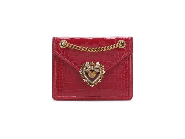 Dolce & Gabbana Devotion из кожи аллигатора, 716 500 руб. (Третьяковский проезд, ЦУМ)