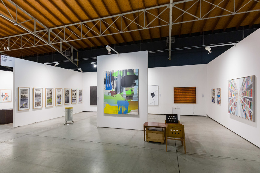 Стенд галереи Christine König Galerie