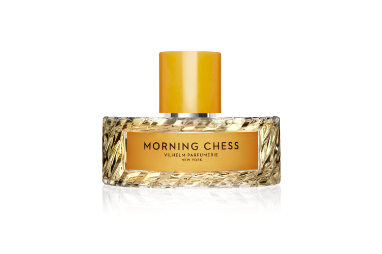 Кожаный аромат Morning Chess, Vilhelm Parfumerie с нотами бергамота, кожи, гальбанума, пачули и черной амбры, от 11 900 руб. (Molecule)