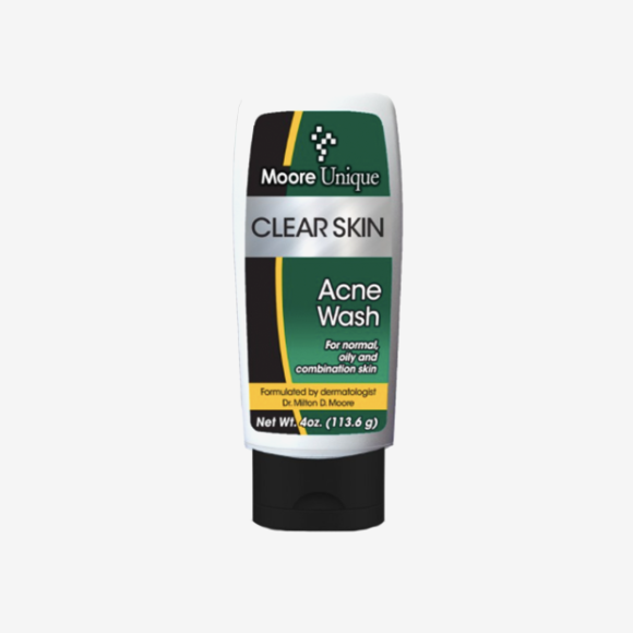 Очищающее средство для лица Clear Skin Acne Wash, Moore Unique Skincare