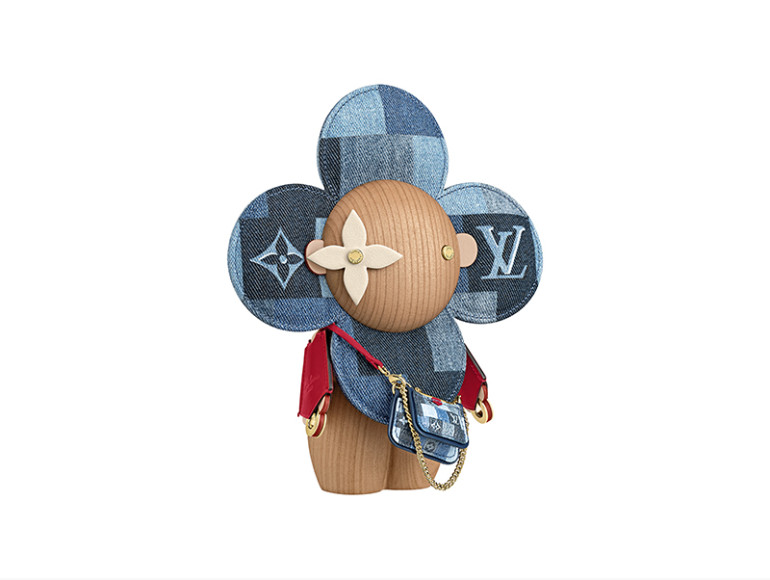 Фигурка-талисман Vivienne Denim Monogram, Louis Vuitton