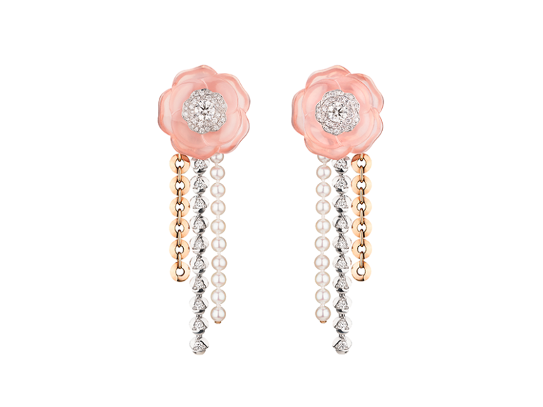 Серьги Rose Tendre, Chanel Fine Jewelry