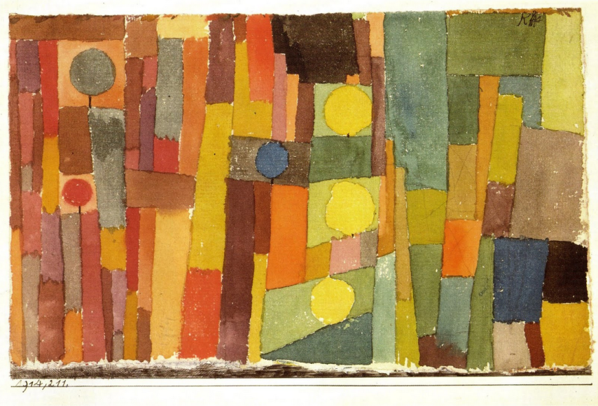 Paul Klee. "In the Style of Kairouan"
