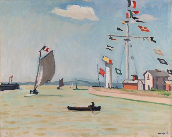 Альбер Марке, Порт в Онфлере, 1911