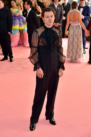 В блузе и брюках Gucci на Met Gala, 2019 год
