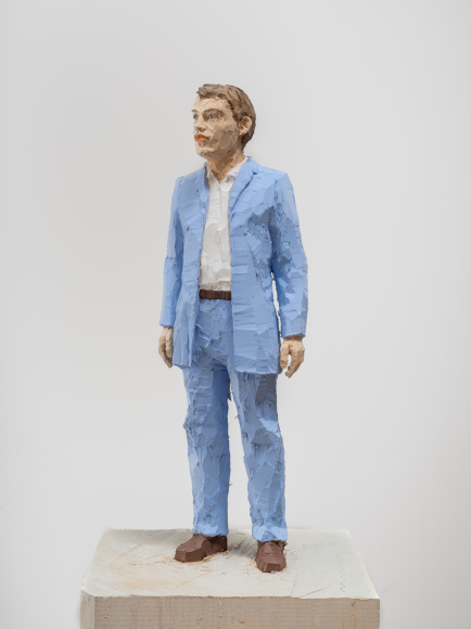 Стефан Балкенол, «Мужчина в светло-голубом», 2019