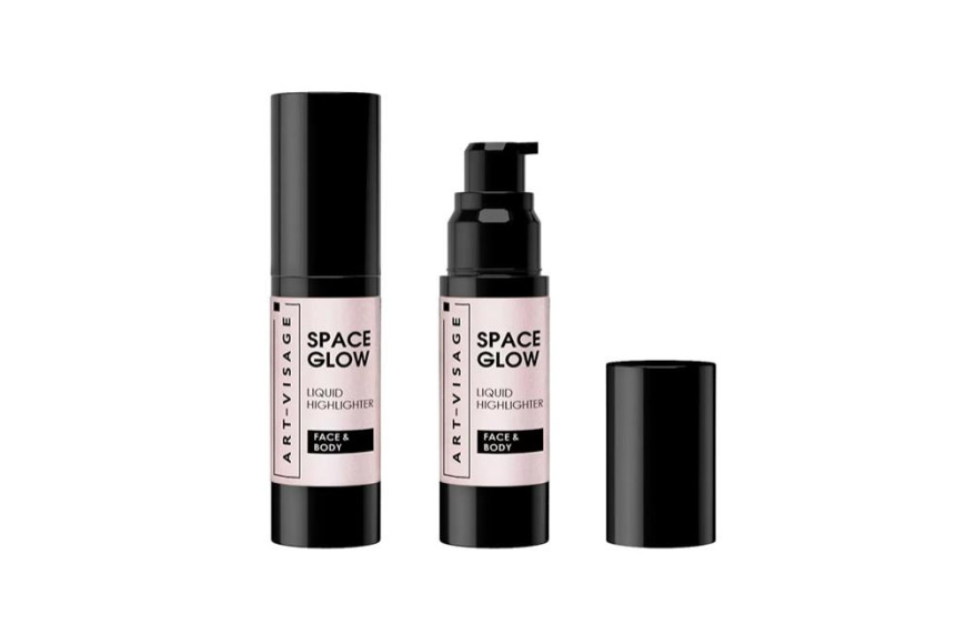 Жидкий хайлайтер для лица и тела Space Glow, оттенок 22 Pearl, Art-Visage, 331 руб. (Mega beauty box, «СберМегаМаркет»)