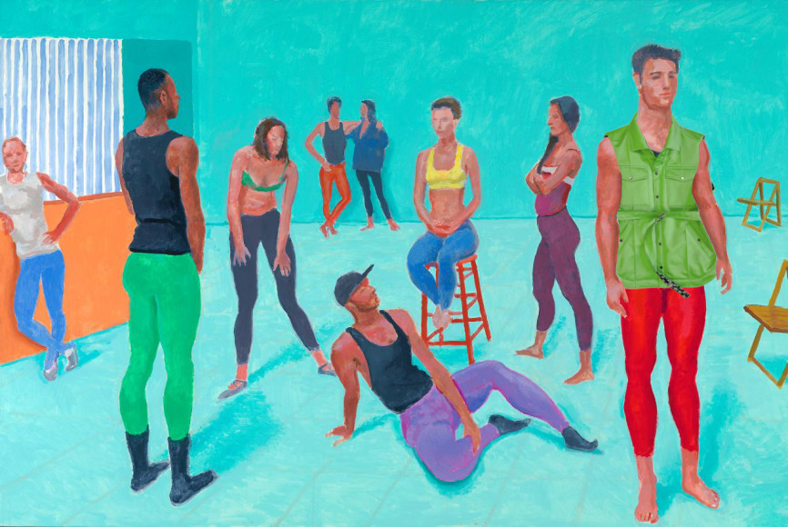 Дэвид Хокни, «Группа XI, 7–11 июля», 2014
