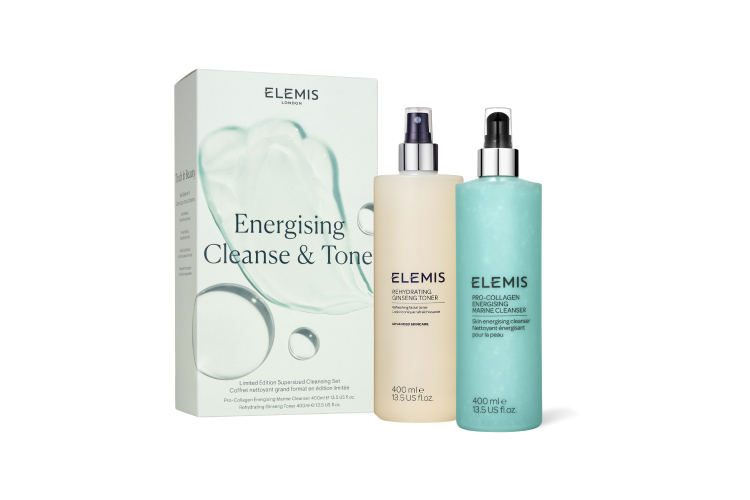 Набор для лица «Заряжающий дуэт Очищение и Тонизирование», Elemis, 12 900 руб. (elemis.ru)