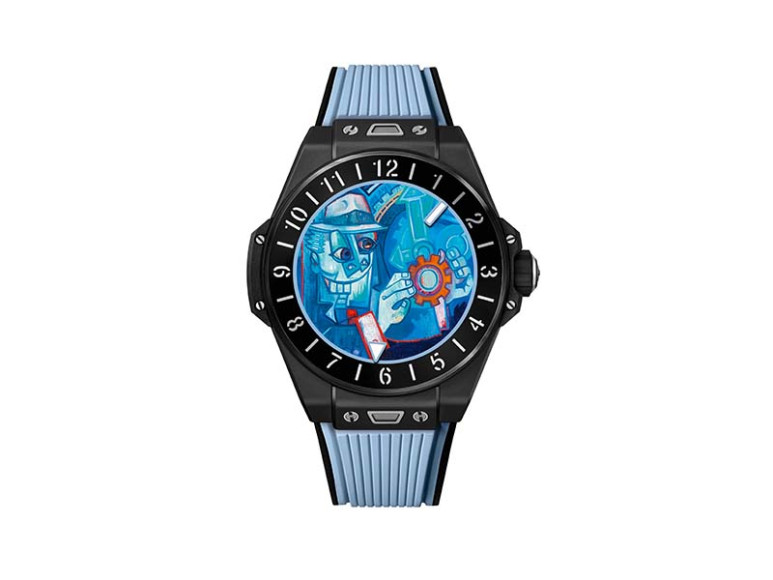 Часы Big Bang e с циферблатом Hublot Loves Art Dials по дизайну Марка Ферреро