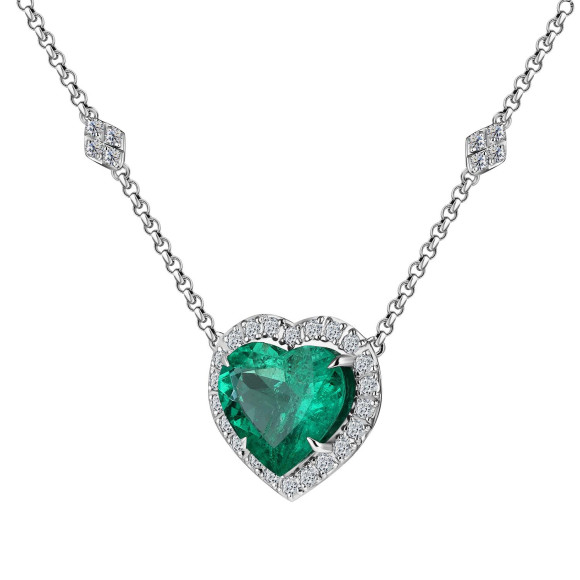Колье из белого золота c бриллиантами, «Балет», Alrosa, 1 878 000 руб. (Alrosa)