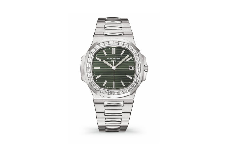 Часы Naultilus, Ref. 5711, сталь, бриллианты, Patek Philippe