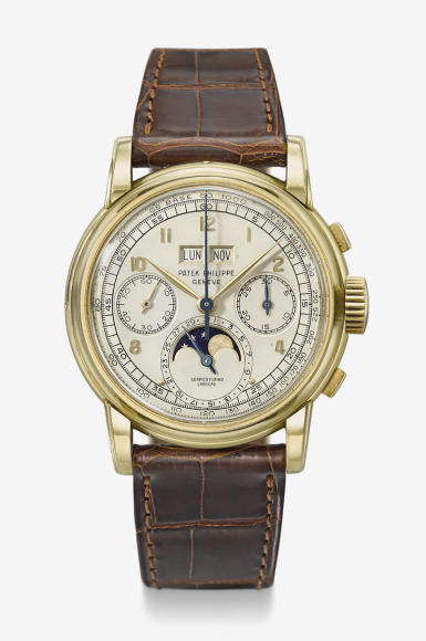 Часы Ref 2499, Patek Philippe. Эстимейт 1,5–2,5 млн швейцарских франков, проданы за 3 252 500 швейцарских франков
