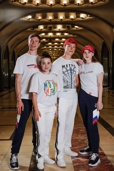 Коллаборация марки Zasport и Московского метрополитена