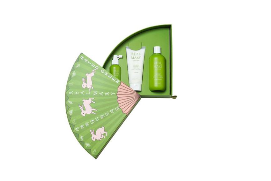 Набор для ухода за кожей головы и волосами For relieving itching scalp and strengthening hair, Rated Green, 7500 руб. (ЦУМ)