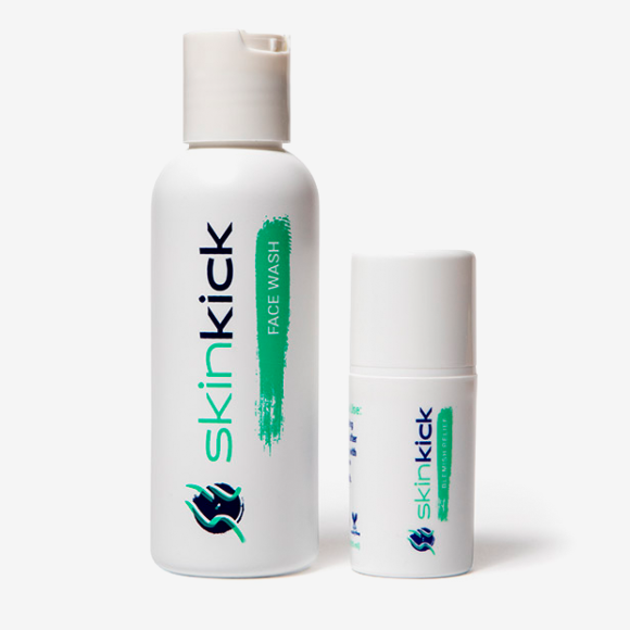 Средства из Форт-Уорта
Набор для проблемной кожи Two Step Kick Blemish Relief Kit (средство для умывания, лосьон), SkinKick