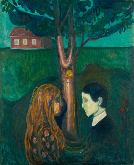 Эдвард Мунк. «Eye in Eye», 1899-1900