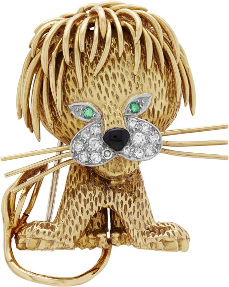 Брошь Lion, 1967 г.