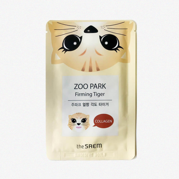 Укрепляющая маска с коллагеном «Zoo Park Firming Tiger», The Seam
