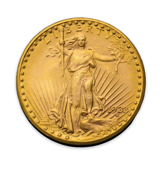 Монета 1933 года с изображением Двуглавого Орла ($18,9 млн)