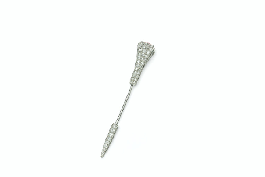 Брошь Nail, Cartier Paris, 1926