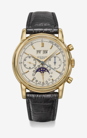 Часы Ref 2499/100J, Patek Philippe. Эстимейт 550–950 тысяч швейцарских франков, проданы за 672,5 тысячи швейцарских франков