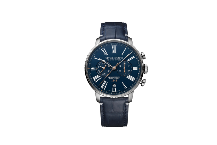 Часы Marine Torpilleur Annual Chronograph 44 mm, Ulysse Nardin