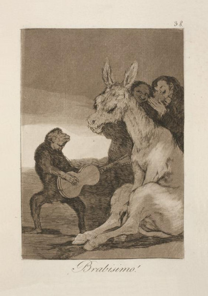 Франсиско Гойя. «Брависсимо!», 1799