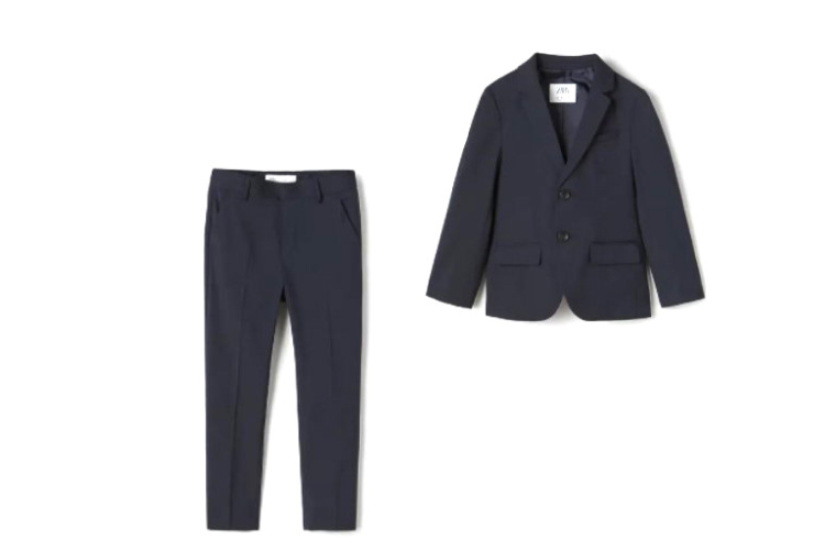 Пиджак (4299 руб.), брюки (2999 руб.) — все Zara Kids, (Zara)