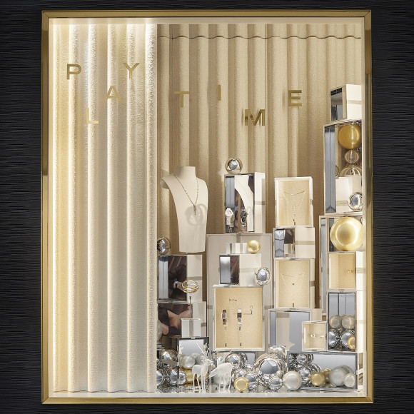Интерьер pop-up бутика Chanel
