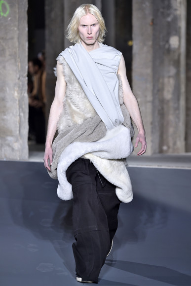 Rick Owens. Парижская неделя моды, мужской показ, осень-зима 2016/2017.