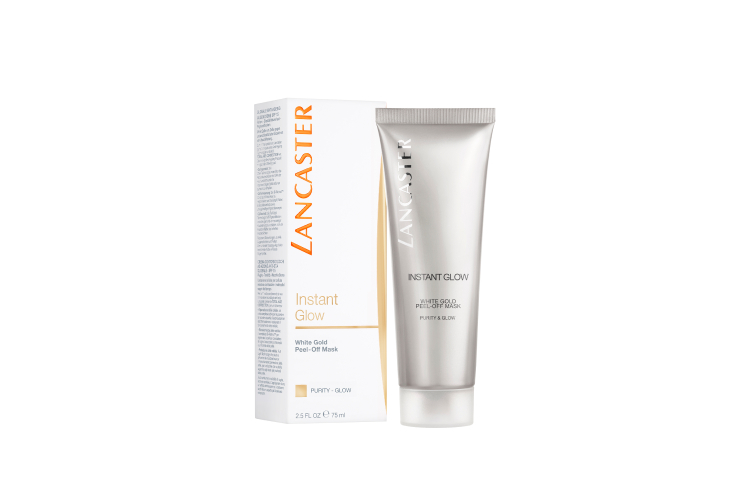 Маска-пилинг Instant Glow White Gold Peel-Off Mask, Lancaster лучше всего подойдет для комбинированной кожи и поможет убрать жирный блеск на Т-зоне. В составе формулы порошок из бамбука и экстракт гамамелиса