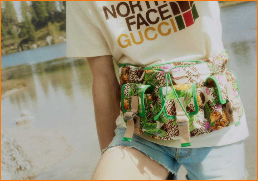 Коллаборация Gucci X The North Face