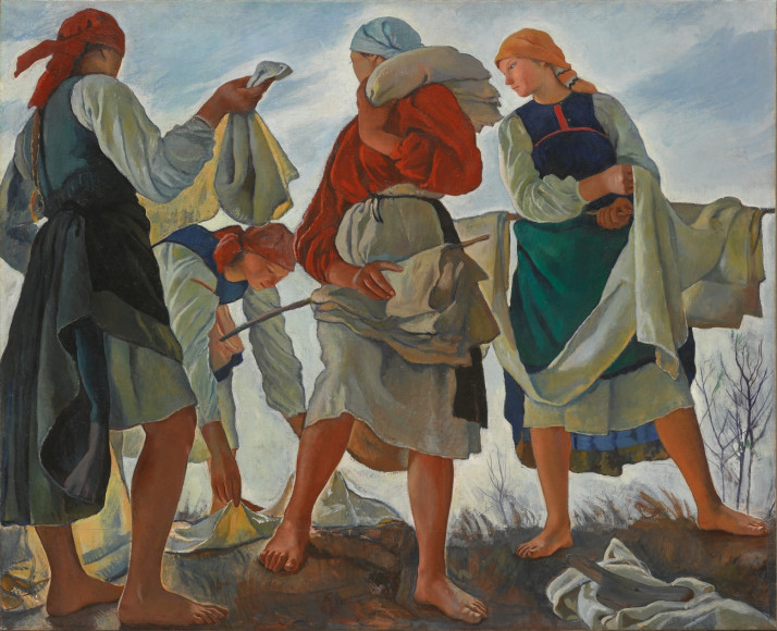 «Беление холста», 1917