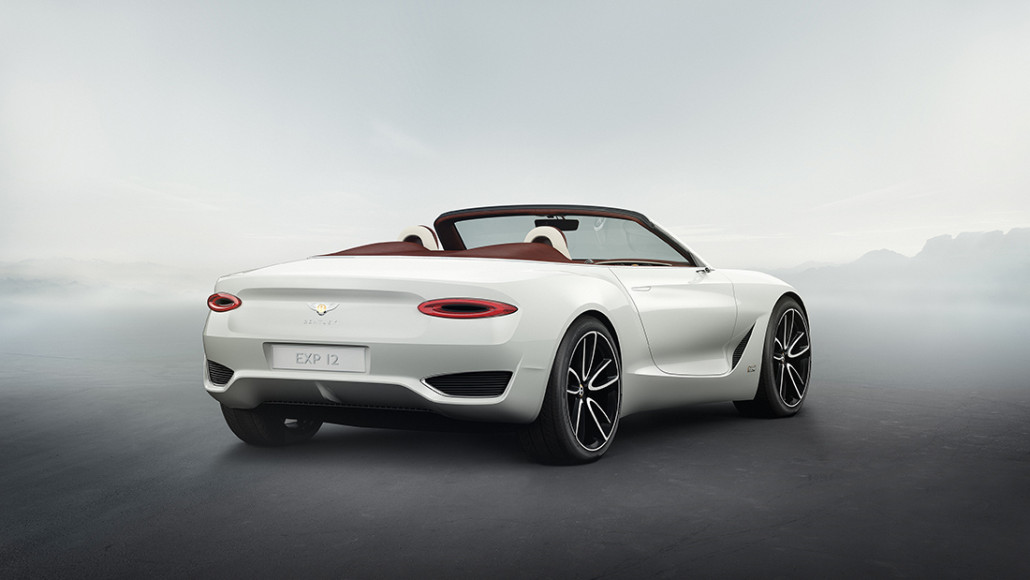 Электрический концепт-кар Bentley EXP 12 Speed 6e