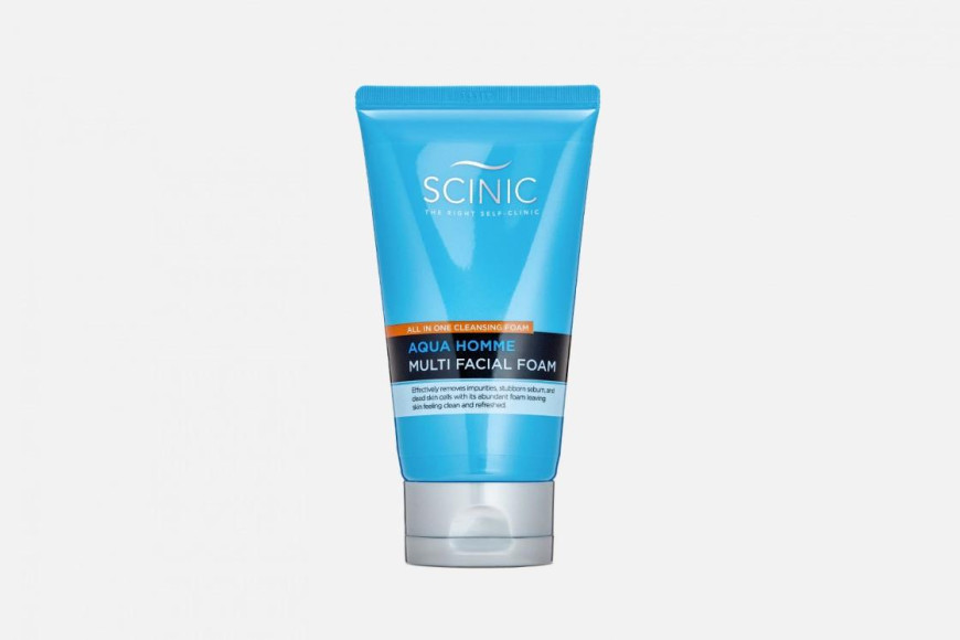 Очищающая пенка для мужчин Aqua homme Mmulti facial foam, Scinic, 750 руб. («Золотое яблоко»)