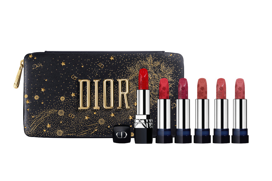 Набор для макияжа губ с помадами Rouge Dior Couture Collection, Golden Nights, Dior