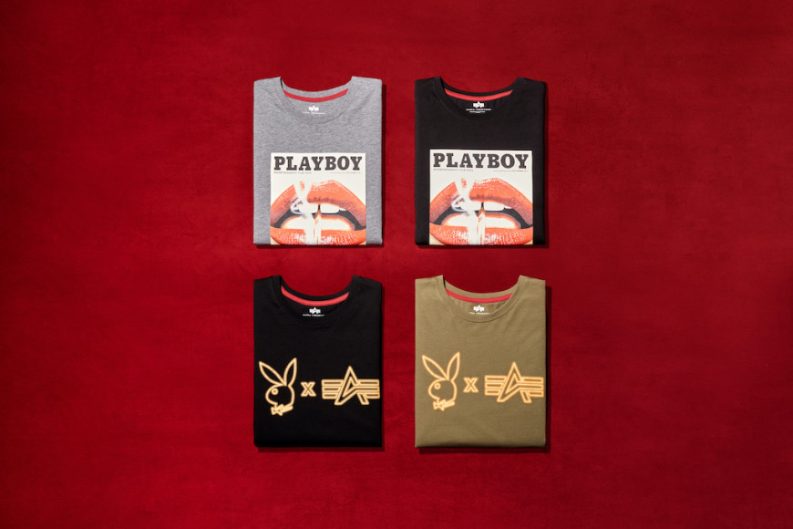 Коллаборация Alpha Industries X Playboy