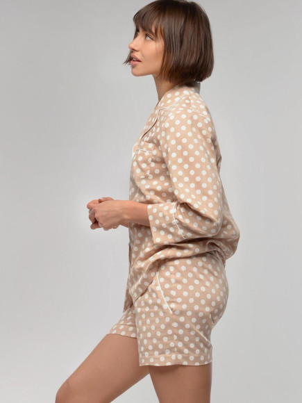 Хлопковая пижама To Be Woman, 4500 руб.
