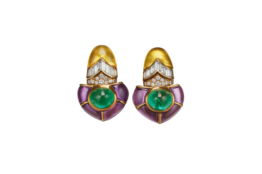 Серьги Bvlgari, 1989