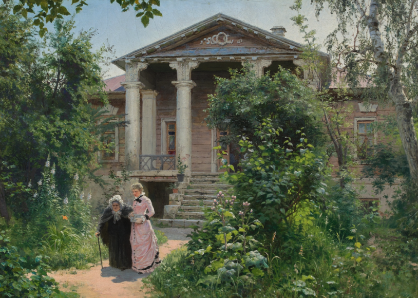 Василий Поленов, «Бабушкин сад». 1878 год
