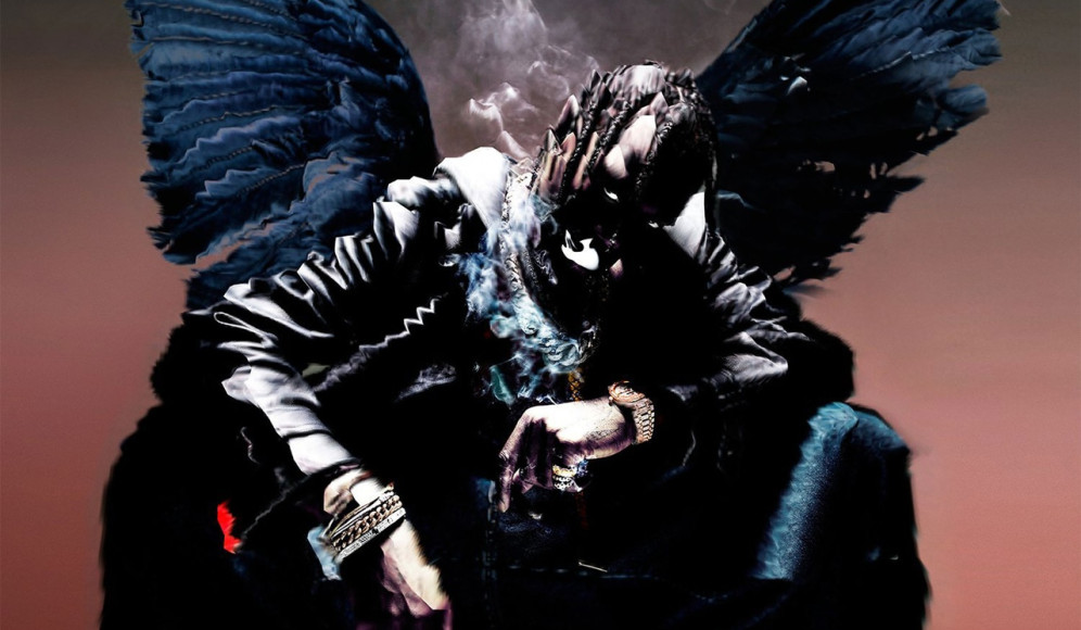 Обложка альбома Трэвиса Скотта Birds in the Trap Sing McKnight, оформленная в Glitché