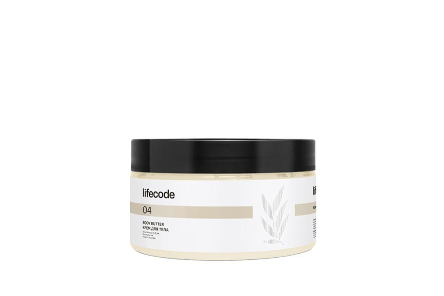 Крем-баттер для тела с эффектом увлажнения и питания Body Butter, Lifecode, 1250 руб. (lifecode.pro)