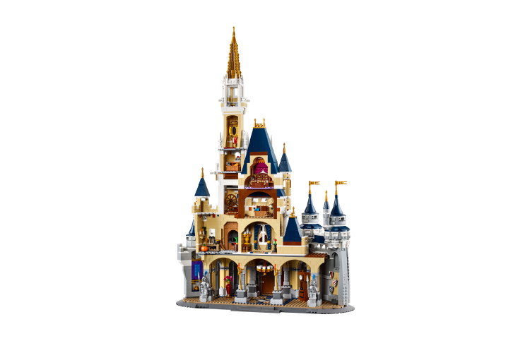 Набор Lego с замком Спящей красавицы