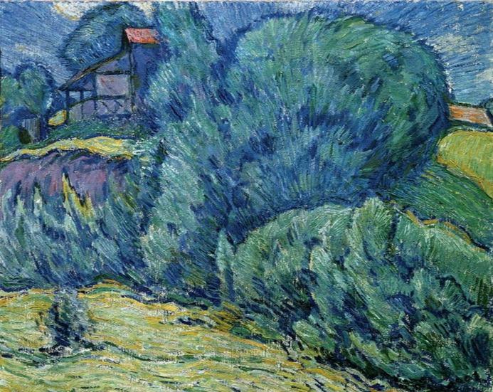 Пейзаж. Терраса. Александр Куприн. 1910