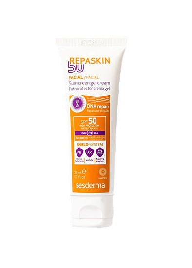 Солнцезащитный крем-гель Repaskin SPF 50, Sesderma