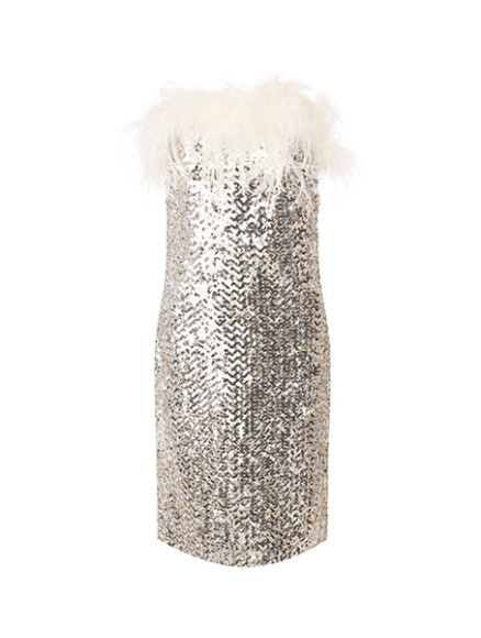 Платье Saint Laurent, 440 000 руб. (tsum.ru)